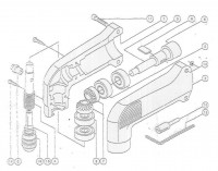 Proxxon 28405 Micromot Angle Adapter Spare Parts